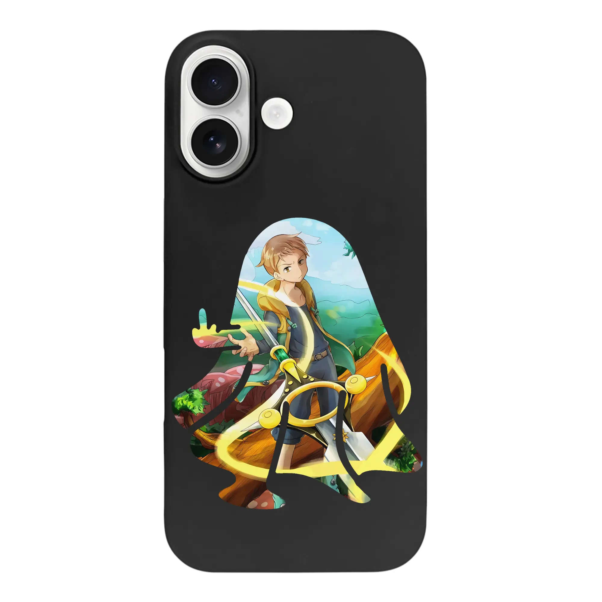 七つの大罪 グッズ キング - iPhone 17 シリーズ シリコンケース 薄型 耐衝撃 指紋防止 ソフトタッチカバー 精密フィット 傷防止 保護ケース iPhone 17/17 Air/17 Pro/17 Pro Max 対応